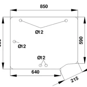 Szybka dostawa Szyba tylna, górna