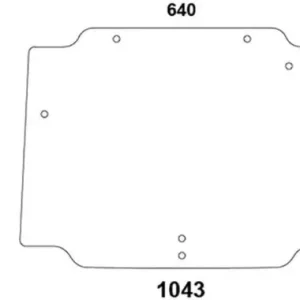 Zamów teraz Szyba tylna, górna