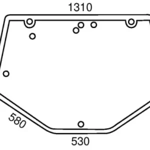 Szybka dostawa Szyba tylna, górna