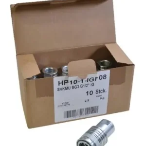 Szybkozłącze gniazdo SKP-F 1/2" gwint wewnętrzny 1/2" BSP op. 10 szt. SKPF12C08P010 Zwrot pieniędzy