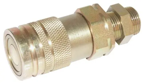 Szybkozłącze płaskie SKV-F gniazdo 3/8" gwint zewnętrzny grodziowy M20x1.5 12S SKVF10T20 Nowość