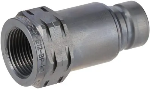 Ostatnia szansa Szybkozłącze płaskie SKV-M wtyczka 1/2" gwint wewnętrzny 3/4" BSP SKVM12C12