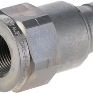 Ostatnia szansa Szybkozłącze płaskie SKV-M wtyczka 3/4" gwint wewnętrzny 3/4" BSP SKVM19C12