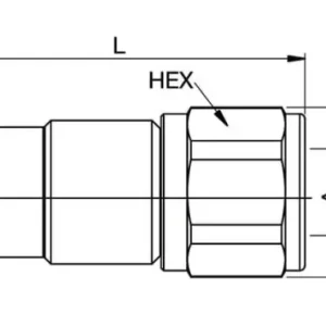 Najlepsza cena Szybkozłącze wtyczka 3/4" płaskie Tema FF7520C