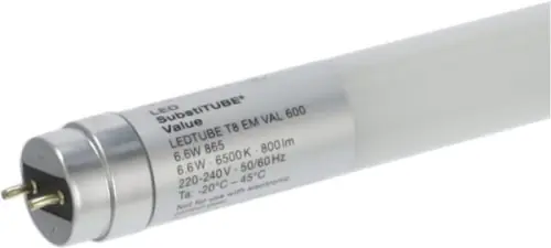 Darmowa dostawa świetlówka liniowa LED 6.6W 865, opakowanie 10 szt. T8EMV600865G1P10