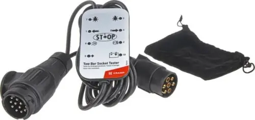 Tester gniazda i wtyczki 7+13 biegunowej z przewodem 3.5 metra TT2713 Najlepsza cena