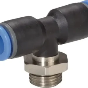 Tylko dziś Trójnik wtykowy T, obrotowy, cylindryczny gwint zew. M5 4 mm Kramp TCSS4M5P