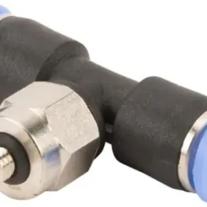 Zwrot pieniędzy Trójnik wtykowy T, obrotowy, gwint zew. M3 4 mm Kramp MTC4M3P