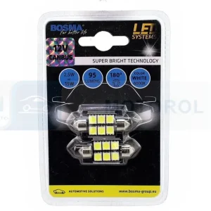 Szybka dostawa LED 12V SV8,5 15X36 6XSMD BIALA CANBUS