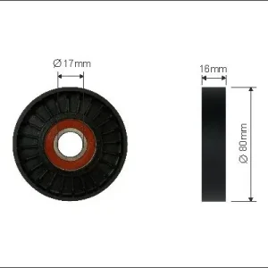 Rolka napinacza, pasek klinowy wielorowkowy CAFFARO 38-98 Wyprzedaż