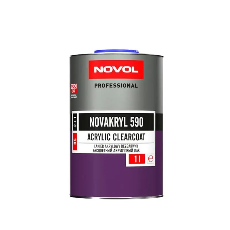 Oferta limitowana NOVOL-NOVAKRYL 590 LAKIER BEZBARWNY 1L