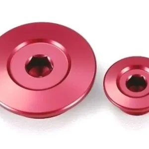 KOREK INSPEKCYJNY SILNIKA MOTO. CZERWONY HONDA Ekspresowa dostawa