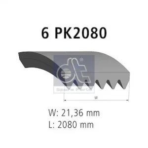 Ekspresowa dostawa Pasek klinowy wielorowkowy DT SPARE PARTS 4.80923