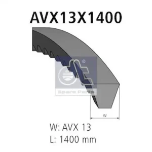 Bezpieczna płatność Pasek klinowy DT SPARE PARTS 4.81202SP