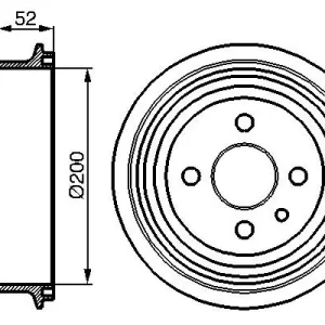 BĘBEN HAMULCOWY Wysoka jakość