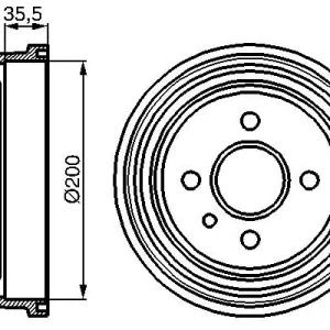 Nowość BĘBEN HAMULCOWY