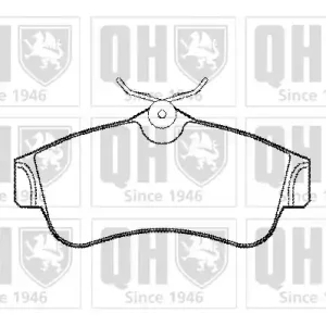 Tani KLOCKI HAMULC. NISSAN PRIMERA  90-98