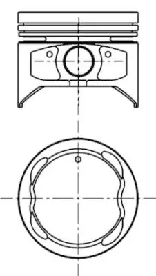 Tłok KOLBENSCHMIDT 40068600 Popularny