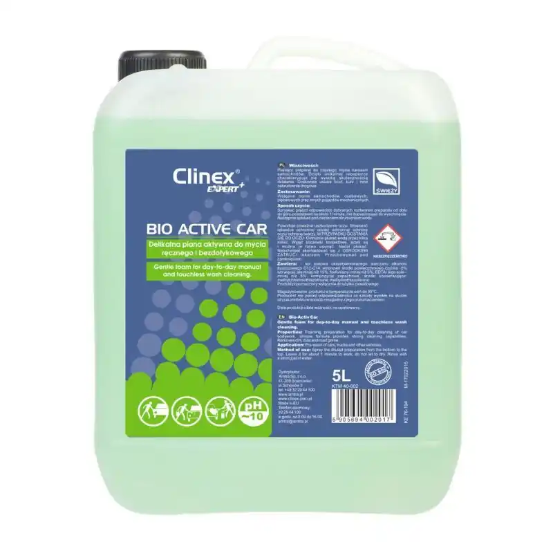 CLINEX EXPERT2B; BIO ACTIV CAR 5L Tani