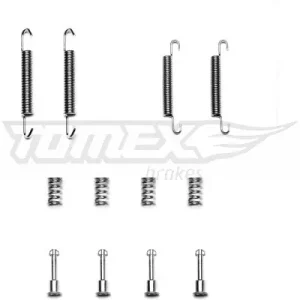 Zestaw akcesoriów, szczęki hamulcowe TOMEX BRAKES TX 40-02 Nowość