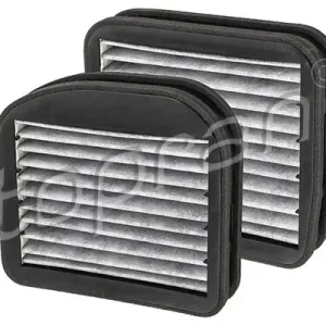 Nowość Komplet filtrów, wentylacja przestrzeni pasażerskiej TOPRAN 400 209