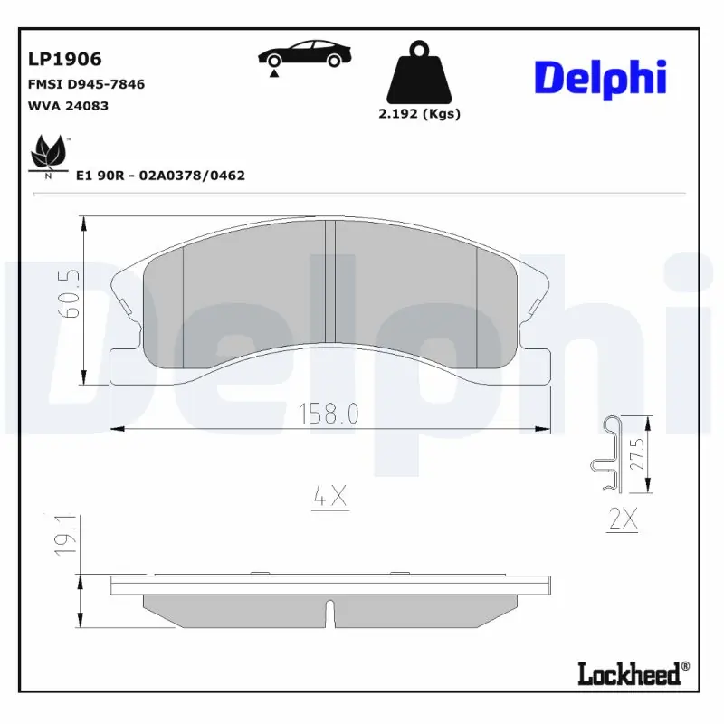 Tani KLOCKI HAMULCOWE
