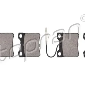 Klocki hamulcowe TOPRAN 400 692 Nowość