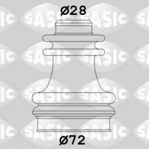 Tylko dziś Zestaw osłon, wał napędowy SASIC 4003422