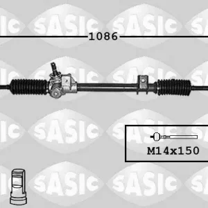 Przekładnia kierownicza SASIC 4006009 Rabat
