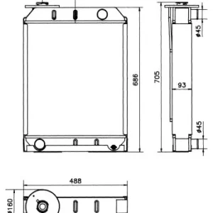 CHŁODNICA SILNIKA Szybka dostawa