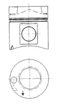Tłok KOLBENSCHMIDT 40111600 Zamów teraz