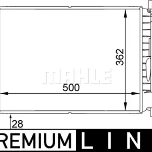 CHLODNICA WODY BEHR PREMIUM LINE Oryginalny