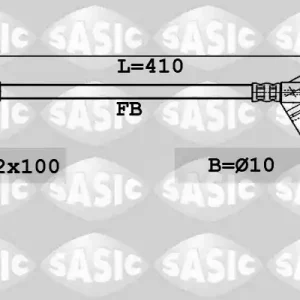 Niska cena BRAKE HOSE FORD Transit