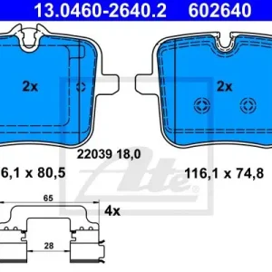 Ekspresowa dostawa KLOCKI HAMULC. BMW 8 G15,F92 18- TYŁ
