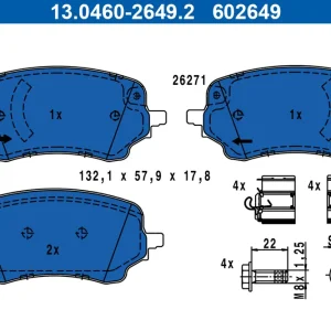 KLOCKI HAMULC. FORD PUMA 19- PRZÓD Promocja