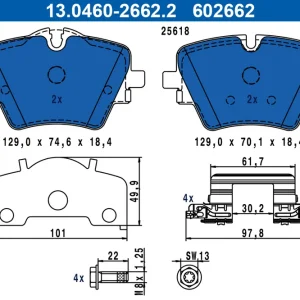 Oferta limitowana KLOCKI HAMULC. BMW X1 U11 22- PRZÓD