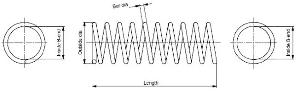 Zamów teraz SPRĘŻYNA ZAWIESZENIA NISSAN P