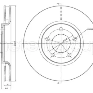 Darmowa dostawa TARCZA HAM.CHRYSLER VOYAGER 01-