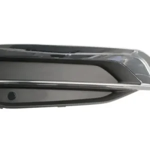 Atrapa zderzaka przód L (z otworami na parkomat, plastik, chromowany/czarny) pas Tylko dziś