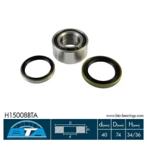 Rabat Zestaw łożysk koła przód MITSUBISHI CARISMA, COLT IV, COLT V, LANCER IV, LANCER