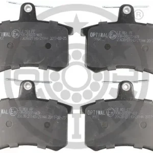 Autentyczny ZESTAW KLOCKÓW HAMULCOWYCH, HAMULCE TARC AUDI : 100 (43, C2), 100 (44, 44Q, C3),