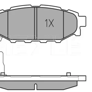 Kup teraz KLOCKI HAM. SUBARU T. LEGACY 03-/IMPREZA 07- Z CZUJNIKIEM