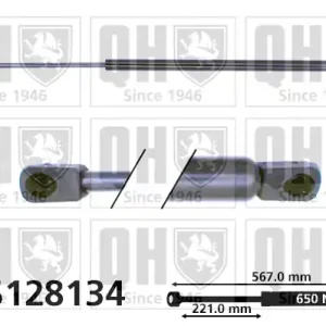 SPRĘŻYNA GAZOWA POKRYWY BAGAŻNIKA FORD FIESTA 89-95 Premium