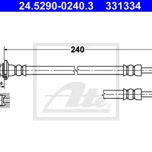 PRZEWÓD HAMULCOWY GIĘTKI Promocja