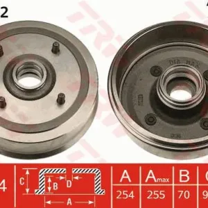 BĘBEN HAMULCOWY Wysoka jakość