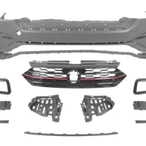 ZDERZAK (PRZÓD, GLI, Z ATRAPAMI  Z LISTWAMI  ZE SPOJLEREM) PASUJE DO: VW JETTA V Niska cena
