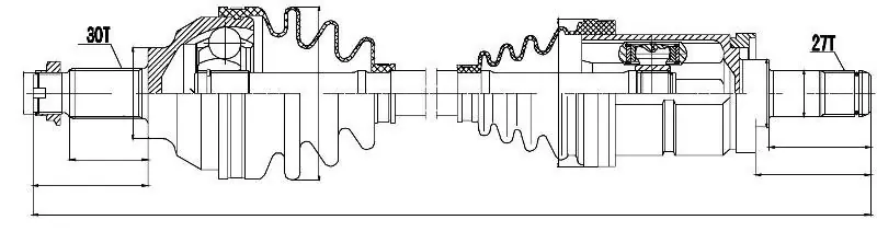 PÓŁOŚ NAPĘDOWA Rabat