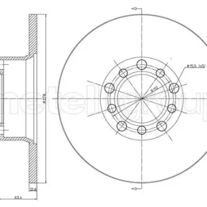 TARCZA HAM.MERCEDES W123 76-85 Tylko dziś