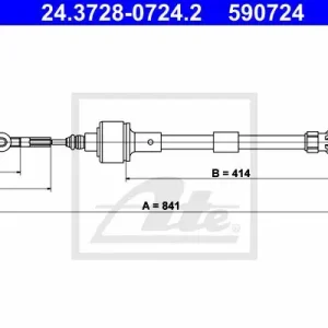 LINKA SPRZĘGŁA OPEL CORSA B 96-00 1,0 12V Ostatnia szansa