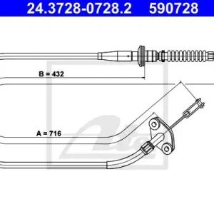 LINKA SPRZEGŁA OPEL AGILA 08- Nowość